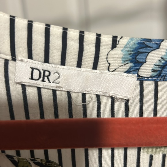 DR2 Striped Women’s Plus size Blouse Tunic Size 2X - Picture 2 of 7